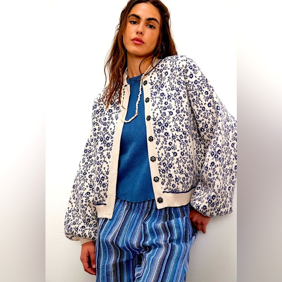 Free People We The Free Maine Cardi // NWT // Cardigan // Sweater - Picture 1 of 12